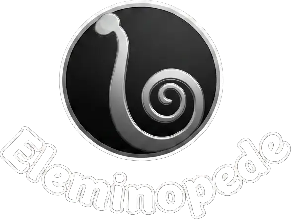 eleminopede dark logo transparent